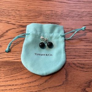 Black Onyx Tiffany & Co. Earrings